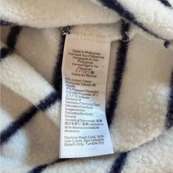 J. Crew White Sweater with Button Accent - Picture 3 of 3